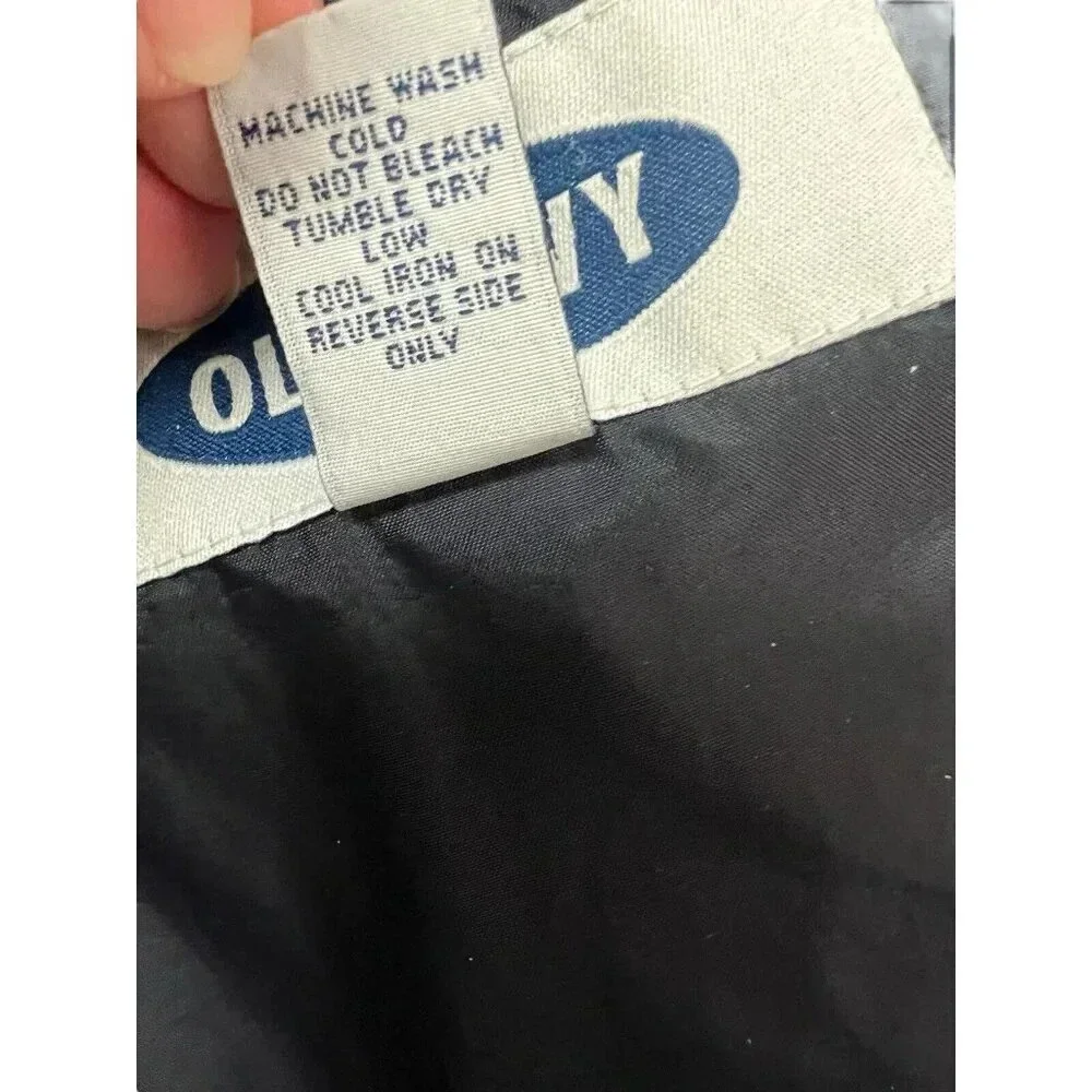 Old Navy Corduroy Blazer Jacket Mens Medium Olive Brown Vtg Grunge Artist Y2K